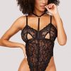 Open-Cup-Lingerie * | Yandy Just A Peek Teddy