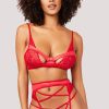 Garter-Lingerie * | Yandy Don'T Be Shy Bra Set