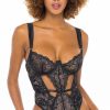 Teddies * | Oh La La Cheri Meant To Be Lace Teddy