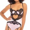 Garter-Lingerie * | Oh La La Cheri Eyelash Lust Garter Teddy