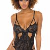 Teddies * | Oh La La Cheri Constance Lace Teddy