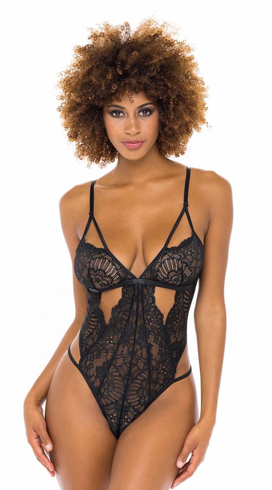 Teddies * | Oh La La Cheri Constance Lace Teddy