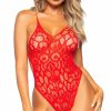 Teddies * | Leg Avenue Charm Me Lace Teddy