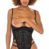 Ultra-Sexy-Lingerie * | Oh La La Cheri Open To More Teddy