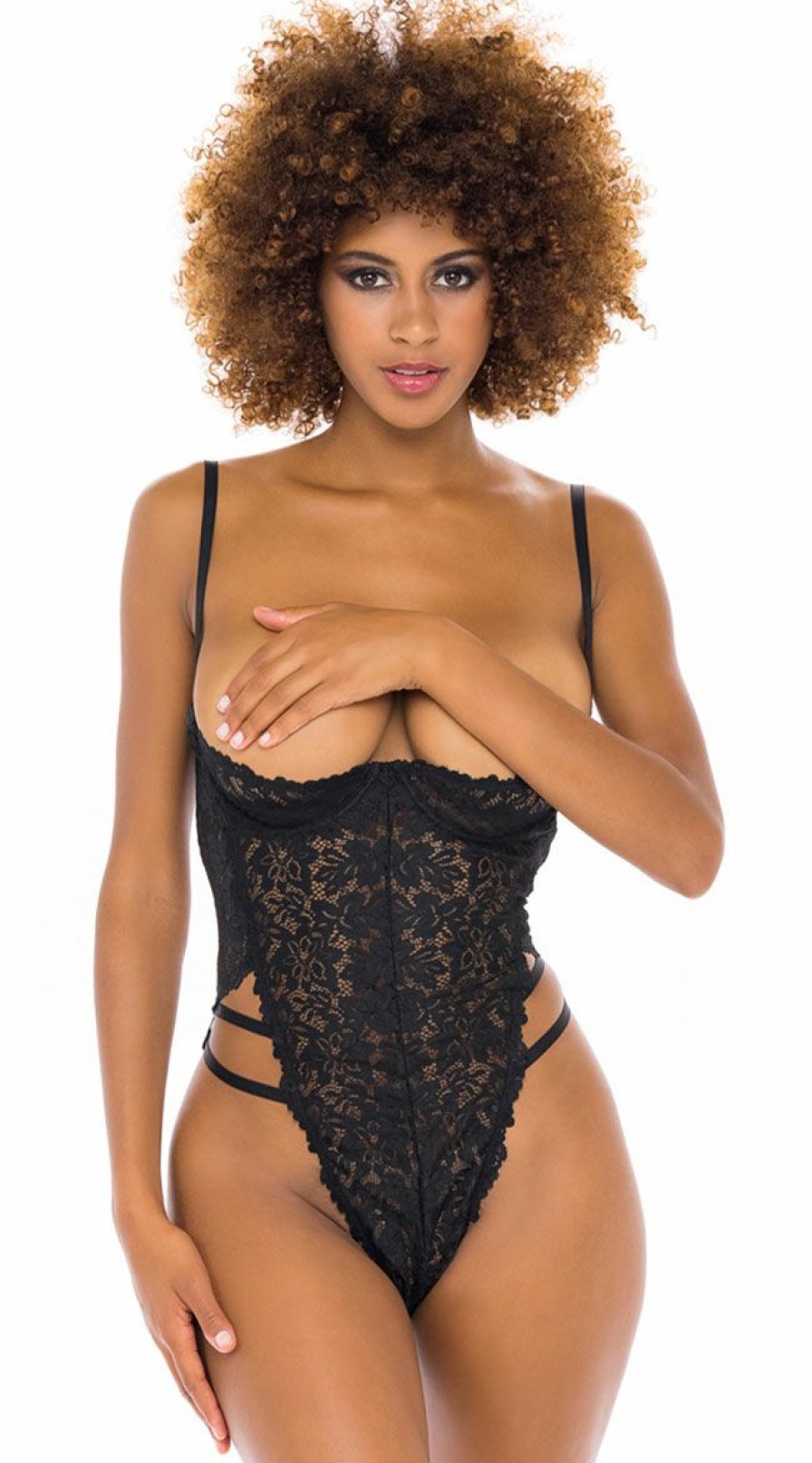 Ultra-Sexy-Lingerie * | Oh La La Cheri Open To More Teddy