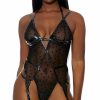 Garter-Lingerie * | Forplay Affair Of Hearts Teddy