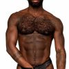 Ultra-Sexy-Lingerie * | Male Power Men'S Sassy Lace Open Thong