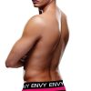 Ultra-Sexy-Lingerie * | Baci Men'S Pink And Black Strappy Back Jockstrap